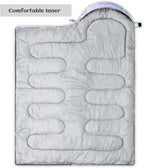 Sleeping Bags for Adults Youth Kids,3D Printing Camping Sleeping Bag for Girls Boys Lightweight Waterproof Cold/Warm Weather Sleeping Bag for 3 Seasons