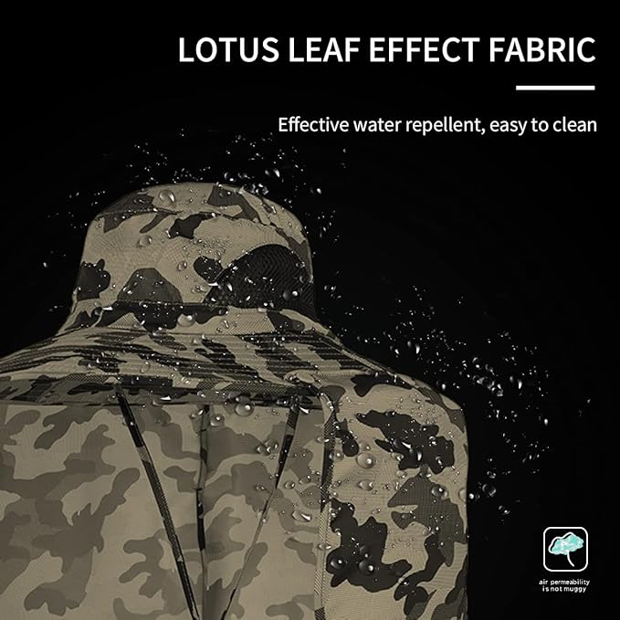 Sun Blocker Hats Outdoor Sun Protection Fishing Cap with Neck Flap Large Brim Outdoor Hat