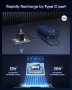 Portable Charger 60000mAh Power Bank - 22.5W Fast Charging External Battery Pack, LED Display USB C Portable Cell Phone Charger for iPhone, Samsung Galaxy, Android, Camping, Travel