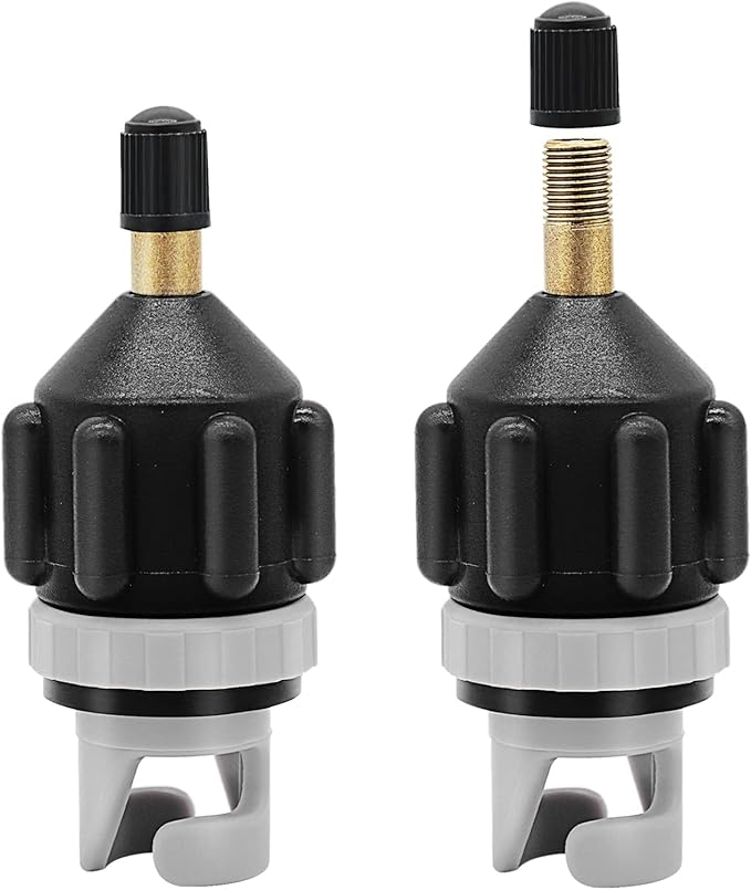 2Pack SUP Pump Adaptor, Universal Inflatable Boat SUP Pump Converter Air Valve Adapter