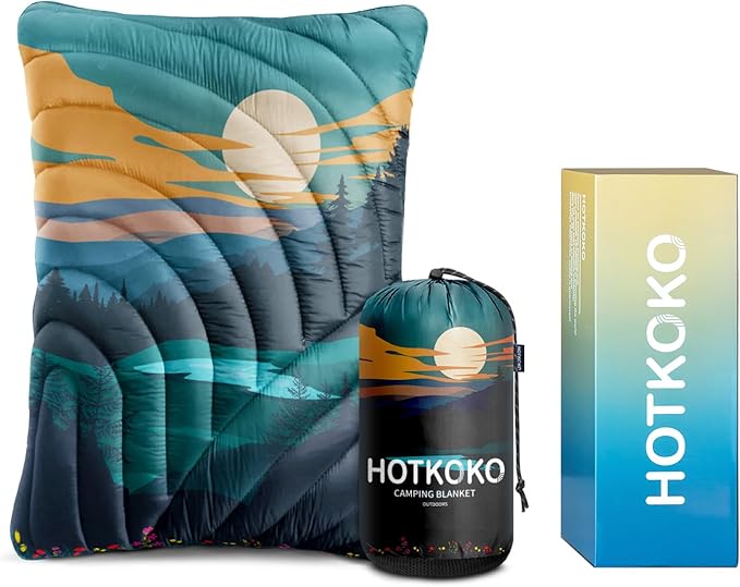 Camping Pillow,Supportive Compressible Travel Pillow Large Size Lightweight Camp Pillow with Storage Bag for Camping,Hiking,Backpacking,Airplane