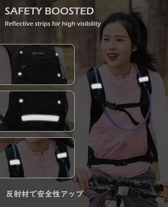 TRIWONDER Hydration Backpack Lightweight Water Pack for Men Women Hydration Pack for Cycling, Running, Hiking and Biking