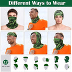 12Pack Summer Balaclava Face Mask Sun UV Protection Hood Breathable Face Mask for Men Women