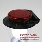 Camping Lantern Battery Powered Decorative Variable Power Retro Light, Adjustable Brightness Dimmable Camping Lamp for Hiking, Fishing, Repairing and Emergency Lighting 4 Pack (4)