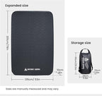 ONETIGRIS DYNISLAND 4In Double Air Mattress, Self-Inflating Sleeping Pad Foam for Camping, Backpacking, Car Trips, Travels, Air Bed with Patch-up Kit, 79”x53“