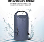 Unigear Dry Bag Waterproof, 2L/5L/10L/20L/30L/40L Floating and Lightweight Bags for Kayaking, Boating, Fishing, Swimming and Camping with Waterproof Phone Case