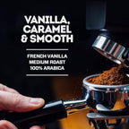 Eight O'Clock Ground Coffee, French Vanilla, 11 Ounce