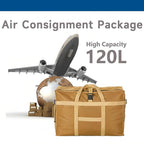 Large Duffel Bag, Waterproof Carry on Weekend Overnight Storage Bag over Luggage for Airline, Travel, Camping, Moving