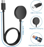 USB C Galaxy Watch 7 Charger Compatible with Samsung Galaxy Watch 7/6 Classic/6/5 Pro/5/4/4 Classic/3/Active 2/Active, Portable Wireless Charging Dock 3.3FT…