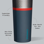 Corkcicle Marvel Sport Canteen - Triple-Insulated Stainless Steel Water Bottle - Straw Cap & Folding Metal Handle - Summer Drinkware Gift - Keeps Drinks Ice Cold - Thor - 20 oz