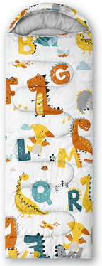 QOOMO Camping Sleeping Bags,3 Season Warm & Cool Weather,Lightweight,Waterproof Sleeping Bags for Adults & Kids,Traveling,and Outdoors,Camping Gear Equipment