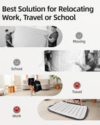 CHILLSUN 2025 Upgraded Air Mattress Full with Built in Pump, 18" Raised Comfort Blow up Mattress, Inflatable Mattress Colchon Inflable, Flocked Top Air Bed with Storage Bag for Home Camping & Guests