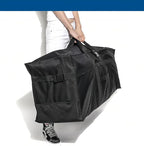 Large Duffel Bag, Waterproof Carry on Weekend Overnight Storage Bag over Luggage for Airline, Travel, Camping, Moving