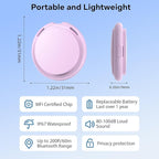 4 Pack Tags Tracker [Apple MFi Certified] Pair with Apple Find My(iOS Only) Smart Bluetooth Key Tracking Tags Item Finders Waterproof Worldwide Located Devices for Pet Wallet Backpack Dogs Luggage