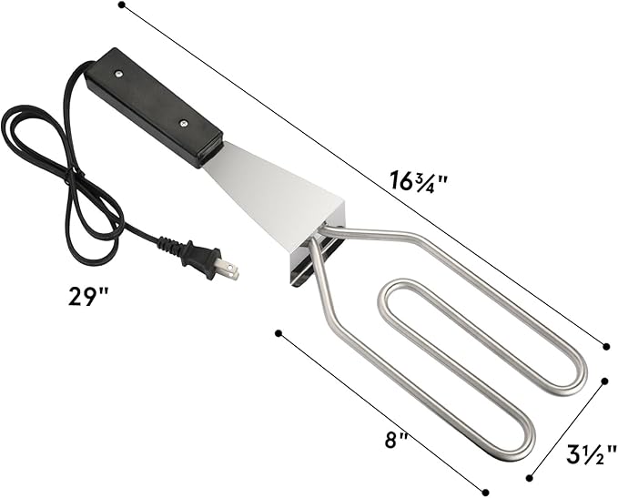 700W Electric Charcoal Starter Fire Lighter for BBQ Grill Smoker Fireplace, Firepit, Stove - Quickly Ignite Coals Briquettes Without Lighter Fluid or Matches - 3 Feet Power Cord