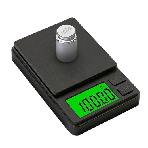 Luggage Weight Scale, 3pcs Pocket Scale Mini Jewelry 1000g/0.01g Digital Gram Backlit LCD Tare Function Travel Use,for Travel(500g/0.01g)