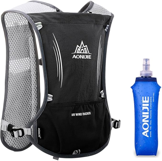 AONIJIE Hydration Backpack Vest for Outdoor Sports Breathable and Lightweight,Hydration Pack for Running, Cycling, and Hiking