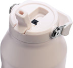 Stanley IceFlow Flip Straw 2.0 Water Bottle 50 oz | Built-In Straw with Larger Opening | Lightweight and Leak Resistant | Insulated Stainless Steel | BPA-Free | Rose Quartz