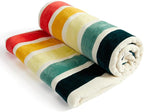 Loon & Lake Luxury Oversized Beach Towels - Retro Stripes| Oversized 40" x 70" | Crafted from 100% Combed Cotton | Ultra Plush & Super Soft | Retro Collection 1969