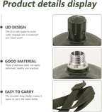 Stainless Steel Water Bottle for Camping Portable Canteen Pouch Outdoor Accessory 304 Steel Green