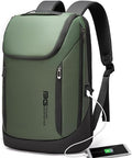 BANGE Business Smart Backpack Waterproof fit 15.6 Inch Laptop Backpack with USB Charging Port,Travel Durable Backpack
