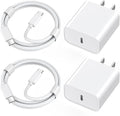 iPhone 17 Charger Fast Charging,iPhone USB C Fast Charger & 2Pack 3FT Type C USBC to C Woven Cable Cord for Apple iPhone 17/17 Pro Max/17 Pro/Air/16 Pro Max/16 Plus/15,iPad Pro/Air/Mini,iPad 11th/A16
