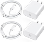 iPhone 17 Charger Fast Charging,iPhone USB C Fast Charger & 2Pack 3FT Type C USBC to C Woven Cable Cord for Apple iPhone 17/17 Pro Max/17 Pro/Air/16 Pro Max/16 Plus/15,iPad Pro/Air/Mini,iPad 11th/A16