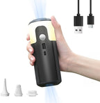 17 Electric Air Pump Brushless Air Pump 17kPa Air Mattress Pump with Led Light Fast Inflation or Deflation for Rubber Boat Kayak Inflatables Pool Floats Boats Sleeping Pads