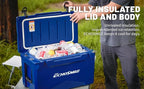 EchoSmile 25/30/35/40/60/75 Quart Rotomolded Cooler, Built to Stand up to The Rigors of The Journey
