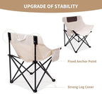 Portable Folding Chair for Sauna, Fast Folding Chair with Carry Bag and Side Pocket Chairs for Adults, Carry Chair for Camping, Tailgates, Beach, and Sports