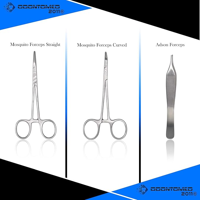 OdontoMed2011 20 PC U.S. Military Style Surplus Emergency/Survival Kit - Bleed CONTOL Kit - Military Style First Aid Kit - Molle Pouch MLT-04