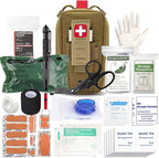 Ifak Trauma Kit, Ifak Med Trauma Kit, Molle Tactical Emergency First Aid Kit Refill Supplies Insert for Duty Belt