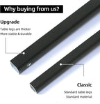 ROCK CLOUD Portable Camping Table Ultralight Aluminum Camp Table Folding Beach Table for Camping Hiking Backpacking Outdoor Picnic