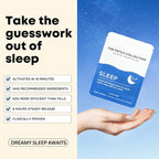 The Patch Collection® - Deep Sleep Aid Patches | Melatonin, Valerian Root, Passion Flower, Magnesium for Nighttime Support | Vegan Friendly Waterproof Patch, Latex Free (Pack of 15)