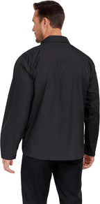 Mens Windbreaker Jackets Lightweight Packable Windproof for Casual Hiking Outdoor