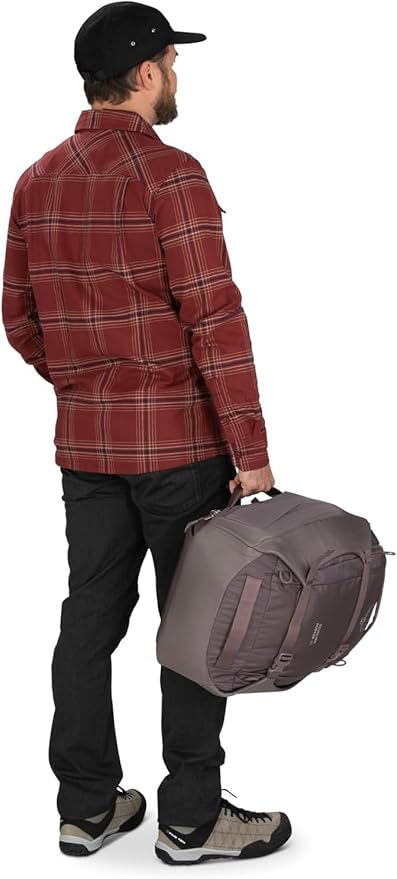 Osprey Sojourn Porter 30L Travel Backpack - Carry-On Compliant Luggage with StraightJacket Compression and Padded Laptop Sleeve - Durable Pack for International or Urban Travel, Koseret Green