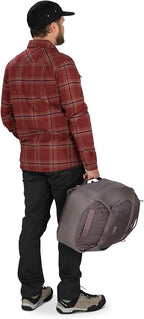 Osprey Sojourn Porter 30L Travel Backpack - Carry-On Compliant Luggage with StraightJacket Compression and Padded Laptop Sleeve - Durable Pack for International or Urban Travel, Koseret Green