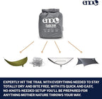 ENO, Eagles Nest Outfitters SubLink Lightweight Shelter System with Hammock, Straps, Bug Net and Rain Tarp