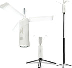 Folding LED Camping Lantern Flashlight, Allspark USB Rechargeable Collapsible Waterproof Tent Lights,Magnetic Hanging Light for Hurricanes Emergency Power Outages,with Retractable Triangular Bracket