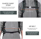 MOUNTAINTOP 40L Hiking Backpack Lightweight Travel Backpack for Men&Women Outdoor Camping Backpacking