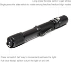 ThruNite 2PCS Archer 2A V3 Cool White LED Flashlight 500 Lumens, Mini AA Flashlight with Lanyard, IPX8 Water-Resistant Dual Switch Outdoor Flash Light - CW