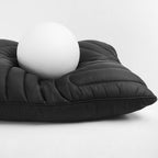 Camping Pillow,Supportive Compressible Travel Pillow Middle Size Lightweight Camp Pillow with Storage Bag for Camping,Hiking,Backpacking,Airplane