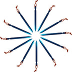 12 Pack Tent Stakes, 7075 Ground Metal Camping Aluminum Tent Pegs, Lightweight Tent Stakes Heavy Duty Spikes Camping Accessories