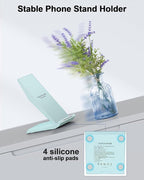 NANAMI Wireless Charger - Fast Wireless Charging Stand Desktop Charger Dock for iPhone 17/17 Air/16/15/14/13/12, 10W for Samsung Galaxy S25/S24/S23/S22/S21/S20/Note 20 Ultra/10/9 and Qi-Enabled Phone