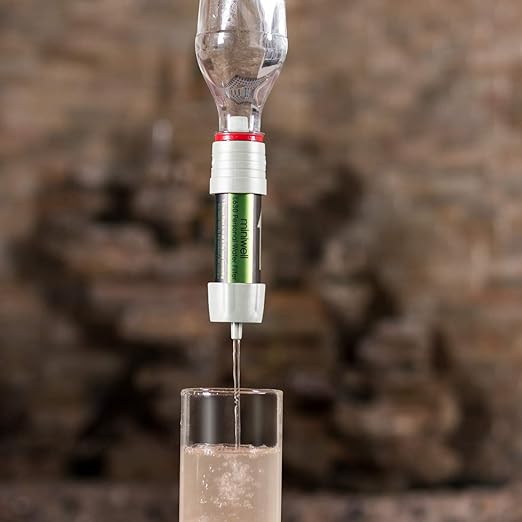 miniwell Gravity Water Filter Ultralight Multi-Purpose Hiking Accessories Optional Emergency kit TUV Certified Hurricane Storm Supplies (Water Filter with Water Tank