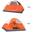 CAMEL CROWN Tents for Camping 2/3/4/5 Person Camping Dome Tent, Waterproof,Spacious, Lightweight Portable Backpacking Tent for Outdoor Camping/Hiking