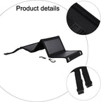 10W Foldable Solar Panel Charger Sustainable Mobile Device Power Bank for Outdoor Use with USB Output
