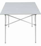ALPS Mountaineering Aluminum Roll-Top Camp Table with Fast Setup and Compact Storage