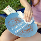 Dish Wipes | 100% Biodegradable Pre-Moistened Food-Safe Camp Kitchen Wipes | A Soap-and-Water Alternative