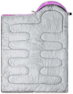 QOOMO Animals Camping Sleeping Bags,3 Season Warm & Cool Weather,Lightweight,Waterproof Sleeping Bags for Adults & Kids,Traveling,and Outdoors,Camping Gear Equipment